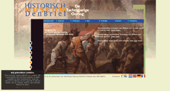 Desktop Screenshot of historischmuseumdenbriel.nl